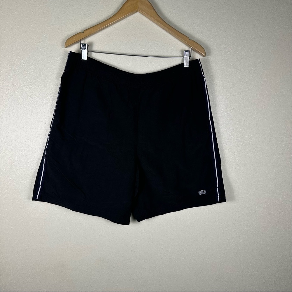 GAP Men's Medium Retro Style Black Swim Short Trunks